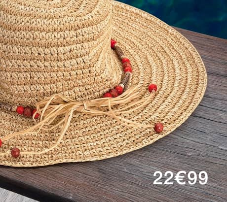 chapeau pliable à 22€99